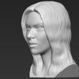 4.jpg Scarlett Johansson bust 3D printing ready stl obj formats
