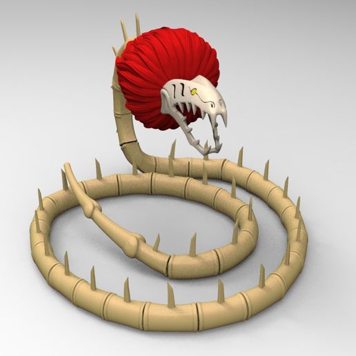 ZABIMARU - RENJI - ARTICULATED - FLEXIBLE 3D model