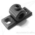 Acclaim Crafts Air Assist Horizontal Bracket.jpg Universal Air Assist Nozzle for Laser Cutting by Acclaim Crafts
