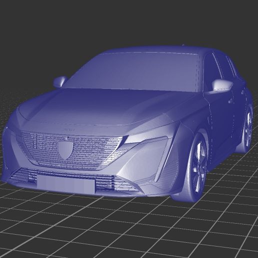 IMG_20220930_142518.jpg Файл STL Peugeot 308 Hybrid・Дизайн 3D-печати для загрузки3D, Ilovecars