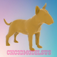 1.png Bull terrier dog,3D MODEL STL FILE FOR CNC ROUTER LASER & 3D PRINTER