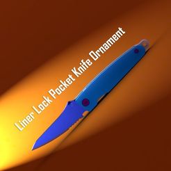 linerlockerorna_display_large.jpg Archivo STL gratuito Ornamento de navaja de bolsillo Liner Lock・Idea de impresión 3D para descargar