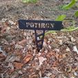 P_20200607_191857.jpg Free STL file Vegetable garden label・Object to download and to 3D print