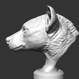 06.png Hyena Head AM14 3D print model