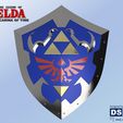 THE LEGEND OF ELDA OCARINA OF TIME Designed by DSNME nerd_maker_engineer Hylian Shield from Zelda Ocarina of Time - Life Size