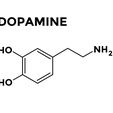 dopamine.jpg Dopamine Molecule COOKIE CUT ( Cookie Cutter ) Chemical Chemistry Chemical