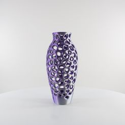 Vonoroi-Urn-Vase-by-Slimprint-1.jpg Fichier STL Vase Urne Voronoï | Décoration intérieure moderne | Slimprint・Design pour imprimante 3D à télécharger