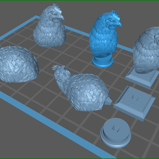 Chicken - Cults3D 3D Model | 3Drop