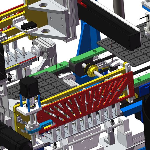 🧞‍♂️ industrial 3D model Automatic assembly sorting machine・ 3D File ...