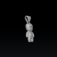 s6zefr3swefv56szfdvc1s3.jpg Halloween Mummy Pendant 3D print model