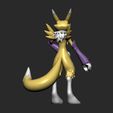 renamon-3.jpg Digimon - Renamon Evolution Line