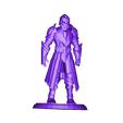 ArmoredWarrior_StandingNoSword.stl Armored Warrior (multiple poses)
