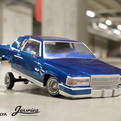 KAPITONOV ILYA RC BODIES Cadillac Fleetwood Brougham Coupe Lowrider '80 RC 3d printing parts