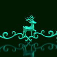 Renos-I.png Reindeer Ornament - Holiday Season I