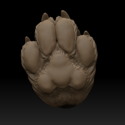 Wolf-paw-3.png Canine Paws For Art Dolls