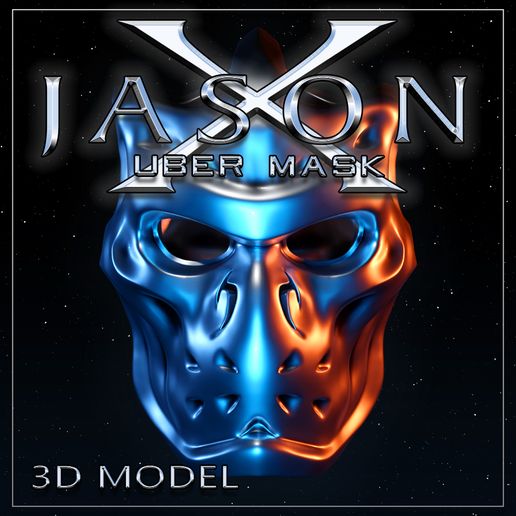 JASON X UBER MASK 3D model
