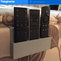 Screenshot_2020-04-18 Remote Control Holder (Customize for your Needs ) by the3dprintzone.png Free STL file remote control tv stand for bed・3D printable design to download
