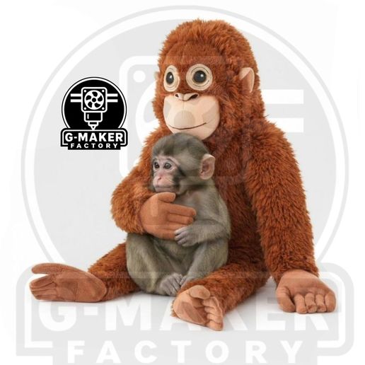 Punch-Kun and his Ikea plush toy