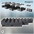 2.jpg Large modern factory with glazed shed roof, multiple accesses, and brick walls (10) - Modern WW2 WW1 World War Diaroma Wargaming RPG Mini Hobby