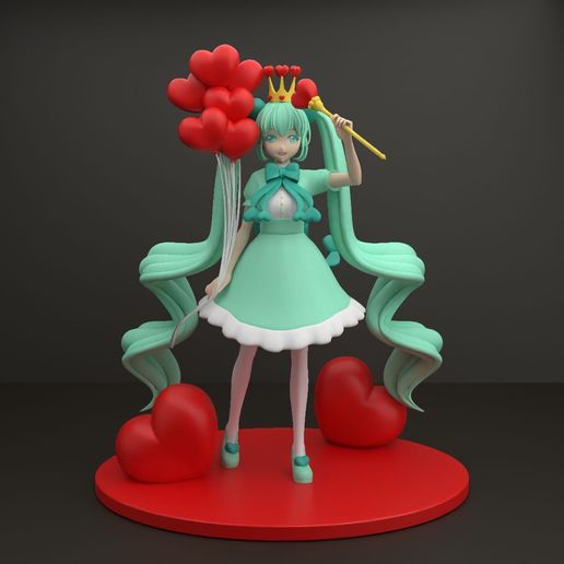 strapless open back dress Hatsune Miku] Flower Fairy Anemone Noodle Stopper Figure