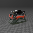 Base-diseño-Raptor-stl-1.png 🛻 受猛禽启发的风火轮底座 - 强劲的 3D 设计 🛻 受猛禽启发的风火轮底座 - 大胆的 3D 设计