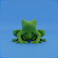 0001.png Frog stylized
