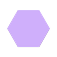 Hexagon_8_Color_Purge_Test_07.stl 8 Color Purge Tests