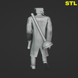 Cameraman_STL_3.png Black Cameraman Skibidi Toilet figurine (Pre-Episode 52) Camera man statuette