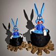 IMG_20231013_221354_220.jpg Bugs Bunny Halloween series (flexi, print-in-place) 🐇🎃