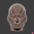 17.jpg Japanese Bugaku Mask - Devil Mask -Halloween Cosplay 3D print model