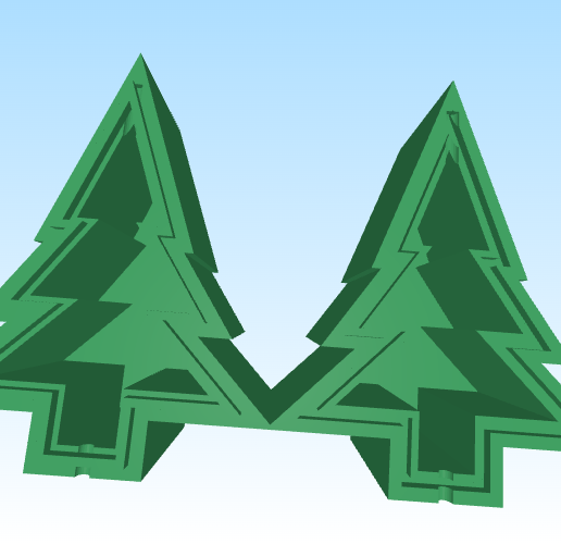 Tannenbaum Kerzenform - Gussform für Weihnachtskerze