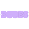 boobs.stl STL file Boobs Keychain!・3D printing design to download