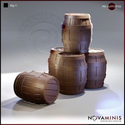 CROW-007-Keg-01-PAT-SM-STORE.jpg 3D-Datei Faß 01・3D-druckbares Modell zum Herunterladen