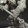 Axe-Dota2.210.png Axe Dota 2 3D Print Model STL 3D print model