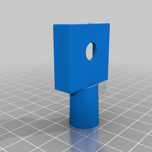 Arducam OV5647 camera mount for Anycubic Chiron - 3D model önizlemesi