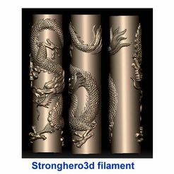 thing.jpg Fichier STL gratuit dragonspiralingpillar・Design pour imprimante 3D à télécharger