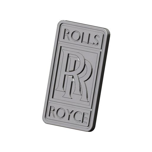 Rolls Royce gold bar 3D print model 3D model