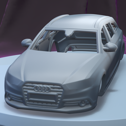 a001.png AUDI A6 AVANT 2012 (1/24) carrosserie imprimable