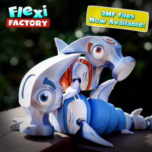 Flexi-Factory_Hammerhead-Shark_8.jpg Flexi Factory Hammerhead Shark