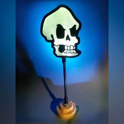 jpo41MURRAY_01.jpg Free STL file Murray Monkey Island with light.・3D printing template to download