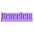 written_bracelets.stl EXPOSITOR STAND : NECKLACES / BRACELETS / EARRINGS