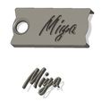 Miya.jpg Custom Stanley Name Plate "Miya"/"Meagan" All sizes