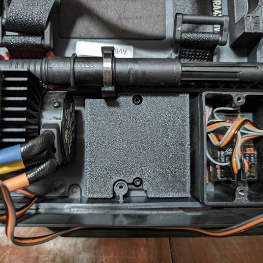 PXL_20231012_030945928.jpg Arrma Vendetta, Big Rock, Senton, Typhon, and Infraction ESC Mount Plate