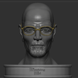 ZBrush-31.03.2023-22_11_12.png Breaking Bad : Walter White Bust 3D STL Format Printible Files