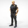 P1.20.jpg N1 American Police Officer Miniature 3D print model