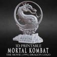 LOGO-CULTS3D-ROCK-BASE.jpg 3D PRINTABLE MORTAL KOMBAT 1995 POSTER WITH BASE AND MK1 2023 DRAGON LOGO