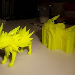 20141207_204728.jpg Free 3D file 135_Jolteon・3D printable design to download