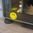 20231206_141636.jpg Smiley Creality K1 and K1 Max USB Dust Cap Cover 80's 90's Rave Acid Watchmen Emoji