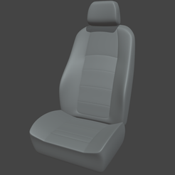 Car_Seat_011_Render_01.png STL file Car seat // Design 011・3D printer design to download