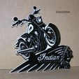 indian-motocicleta-scout-bobber-cartel-letrero-logotipo-impresion3d-bidon-gasolina.jpg Indian, Motorcycle, Bobber, collection, collecting, collector, handlebars, seat, Motorcartel, sign, logo, impresion3d